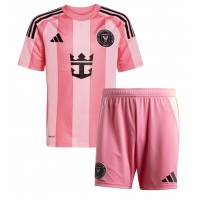Inter Miami Sergio Busquets #5 Domáci Detský futbalový dres 2025-26 Krátky Rukáv (+ trenírky)